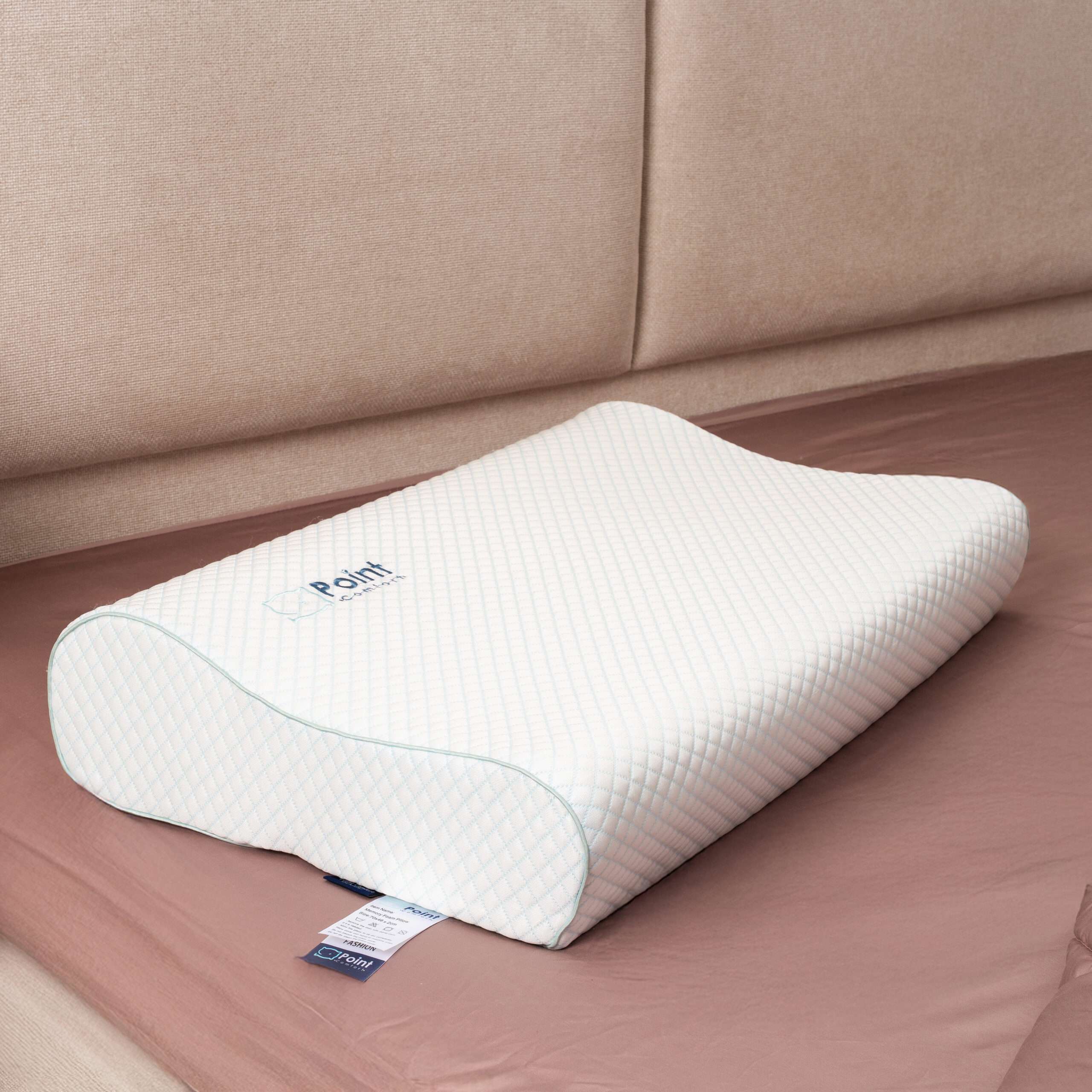 XL Curved Memory Foam Pillow