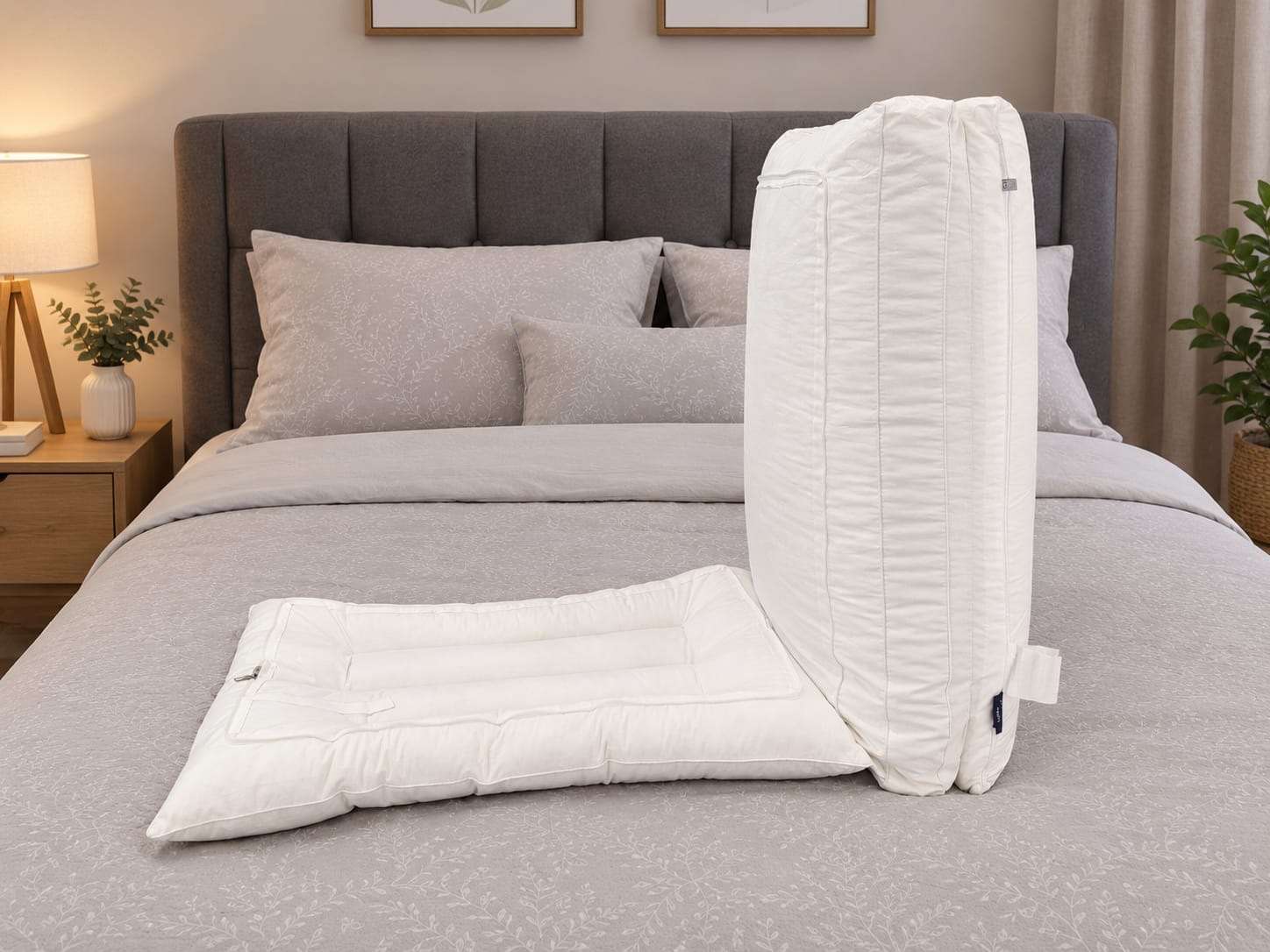 White memory pillow الصورة 5